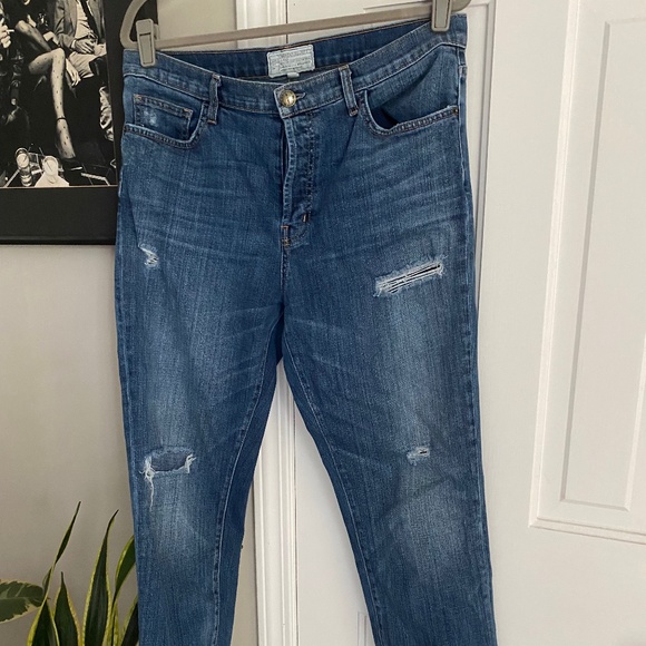 Current/Elliott The Slouchy Skinny/Borrego Destroy - Picture 2 of 6